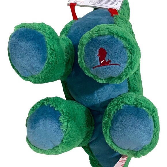 St Jude Dinosaur Plush 13" Standing Green Child Patient Designed Stuffed Animal - Picture 5 of 9